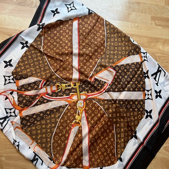 Louis Vuitton Accessories - Louis Vuitton Silk Scarf